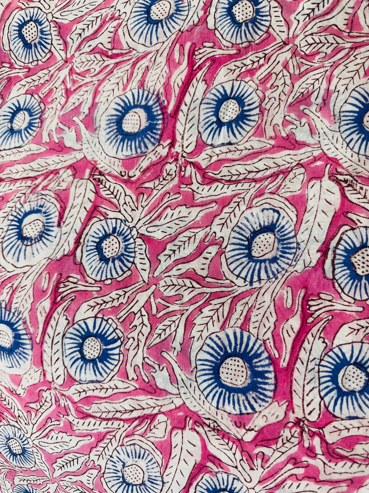 hand block print fabric in Jaipur